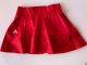 Jupe Dame Adidas Game Rouge - Shorty intégré - Taille XS