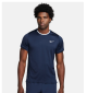T-Shirt Homme Nike Dri-Fit Advantage - Marine/Blanc