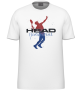 T-Shirt Homme Head Player Rouge