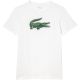  T-shirt Lacoste Logo Core Perf - Blanc/Vert