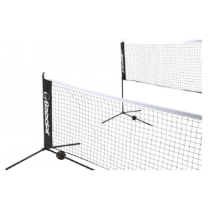 Filet mini-tennis Babolat 6 m - Léger 2 Positions en Hauteur - Montage ou Démontage en 5 minutes - Housse de Transport