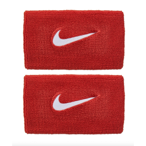 Serre-poignets absorbants Nike - Rouge