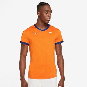 T-Shirt Technique Homme Nike Rafa 2022 Orange/Bleu - 1x en stock taille S