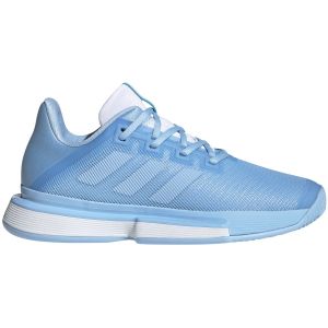 Chaussures Dame Adidas SoleMatch Bounce Bleu - Toutes surfaces