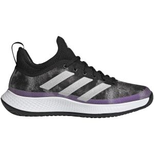 Chaussures Dame Adidas Defiant Noir/Violet - Toutes surfaces