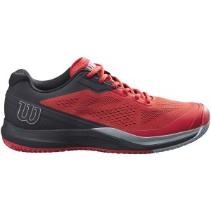 Offre spéciale : Chaussures Homme Wilson Rush Pro 3.5 Rouge/Noir - Toutes surfaces - 46.5
