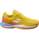 Chaussures Junior Babolat Jet Mach 3 Jaune/Orange - Toutes surfaces