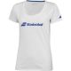 T-Shirt Femme Babolat Club Blanc/Bleu