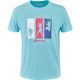T-Shirt Babolat Homme Padel - Bleu Clair