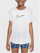 T-shirt Fille Nike Performance Graphic Blanc