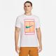 T-Shirt Homme Nike Court Heritage - Blanc/Orange