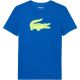  T-shirt Lacoste Logo Core Perf - Bleu/Lime