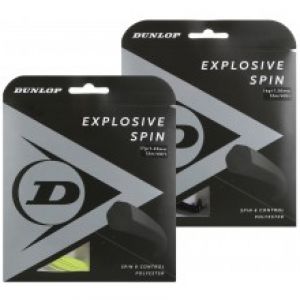 Cordage Dunlop Explosive Spin 12m - PRISE D'EFFET, CONTRÔLE, DURÉE DE VIE