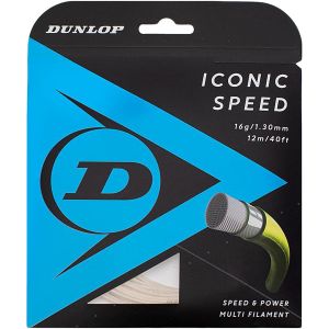 Cordage Dunlop Iconic Speed - Multifilament (Confort, durabilité et Extrême Puissance)