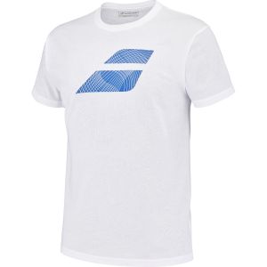 T-Shirt Babolat Homme Exercice Logo - Blanc