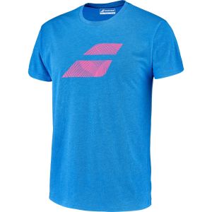 T-Shirt Babolat Homme Exercice Logo - Bleu