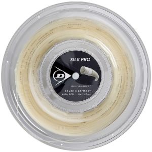 Bobine Cordage Dunlop Silk Pro 200m - (PUISSANCE, CONFORT, TOUCHER)