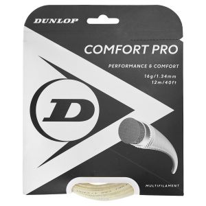 Cordage Dunlop Comfort 12m - 1 raquette (CONFORT, TENUE DE TENSION, TOUCHER)