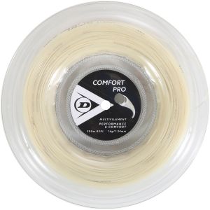 Bobine Cordage Dunlop Comfort Pro - 200m (Confort, toucher et durabilité) 