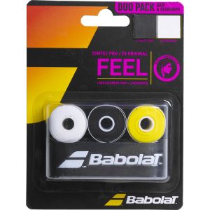 Pack Babolat 1x grip Syntec Pro Noir + 3x Surgrips VS Original 