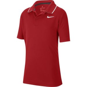 Polo Garçon Nike Dry Team Interclubs - Rouge