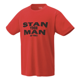 T-Shirt Yonex Homme Stan - Rouge - Taille S