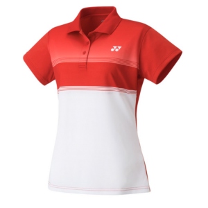 Polo Dame Yonex WTA Performance Swiss Team Blanc/Rouge