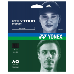 Cordage Yonex Poly Tour Fire 1.25 mm Noir