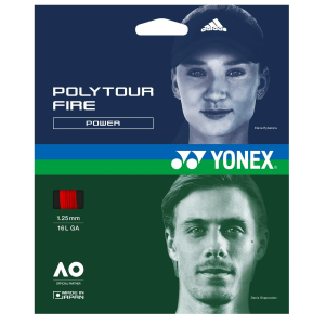 Cordage Yonex Poly Tour Fire 1.25 mm Rouge