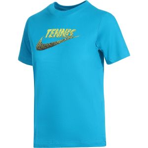 T-Shirt Junior Nike Tennis Bleu