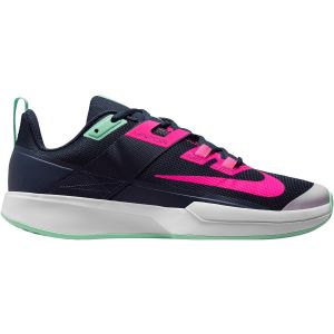 Chaussures Junior Nike Vapor Lite - Bleu/Rose/Vert - Toutes surfaces
