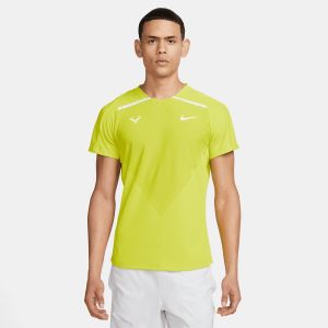 T-Shirt Homme Nike Rafa Dri-Fit Advantage - Jaune lime