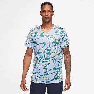 T-Shirt Homme Nike Dri-Fit Slam Graphic - Bleu