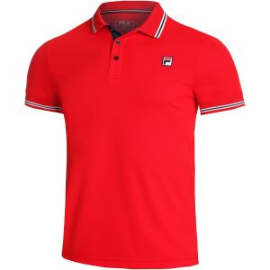 Polo Homme Fila Performance - Rouge 