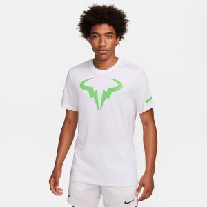 T-shirt Rafa Dri Fit Logo - Blanc/Vert