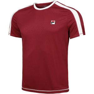 T-shirt Homme Fila ATP Tour - Rouge Clay