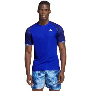 T-shirt adidas Raglan Miami - Bleu/Noir