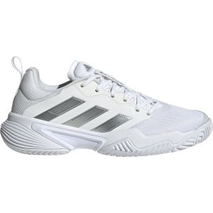 Chaussures Dame adidas Barricade - Blanc/Argent - Toutes surfaces