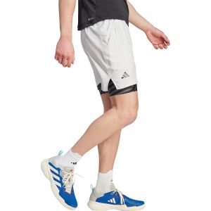 Short adidas Ergo 2en1 - Blanc