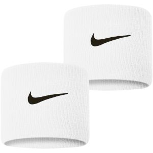 Serre-poignets absorbants Nike Pro Tour - Pack de 2 - Blanc