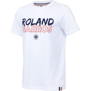 T-Shirt Junior Roland Garros Paris - Blanc