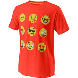 T-Shirt Garçon Wilson EMOTI-FUN - Orange