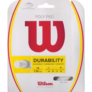 Cordage Wilson 12 m Poly Pro Durabilité 1.30 ou 1.35
