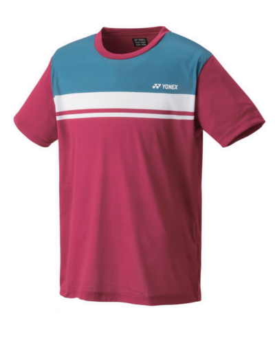 T-shirt Homme Yonex Performance - Pétrole/Rosé